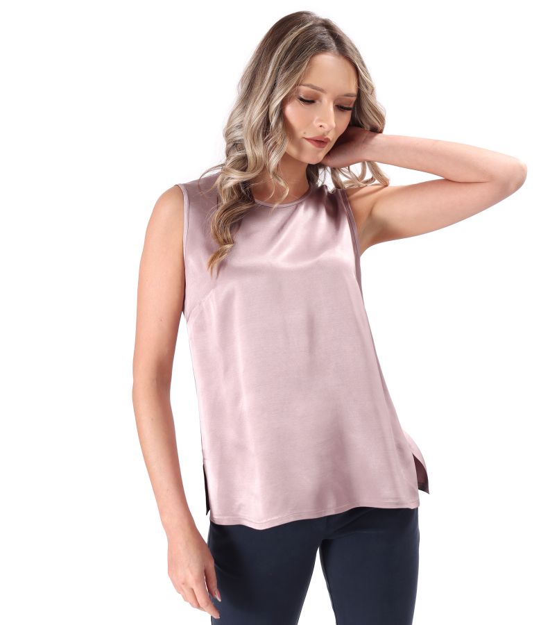 Bluza eleganta din satin de viscoza